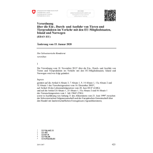V Tierprodukte (EDAV-EU) Änd. 15.01.20