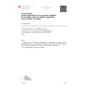 AF doubles impositions Suisse et Suède