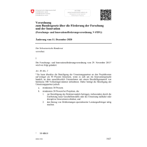 V BG Forschung (V-FIFG) Änd. 11.12.2020