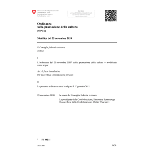 O promozione cultura (OPCu) Mod.25.11.20