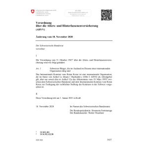 V (AHVV) Änd. 18.11.2020