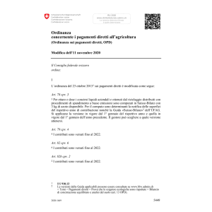 O pagamenti diretti (OPD) Mod. 11.11.20