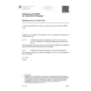 O DEFR agriculture biolog. Mod. 11.11.20
