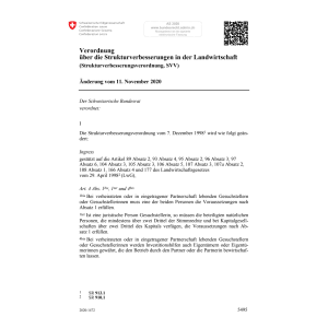 V Strukturverbesser. (SVV) Änd. 11.11.20