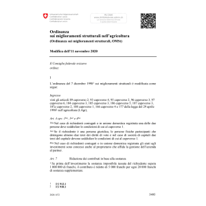 O miglior. strutt. (OMSt) Mod. 11.11.20