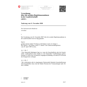 V Begleitmassnahmen (SBMV) Änd. 11.11.20