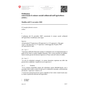 O misure sociali (OMSC) Mod. 11.11.20