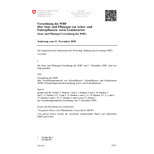 Saat- und Pflanzgut-V. Änd. 11.11.20
