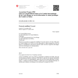 Ac. 19.3.93 CFS Comité internat.