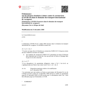 O COVID-19 transp. intern. Mod. 21.12.20
