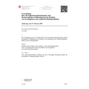 V Landwirtschaftsprodukte Änd.27.02.2019