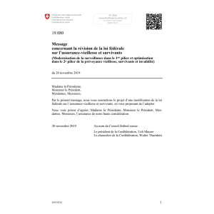M révision LF AVS 19.080