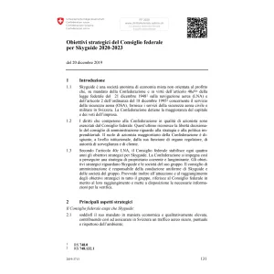 Obiettivi strategici CF 2020-2023