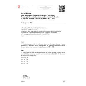 AF fin. encouragem. Innotour 2020-2023