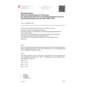 BB Finaz. Förd. Standortprom. 2020-2023