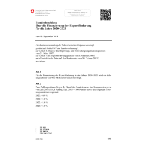BB Finanz. Exportförderung 2020-2023