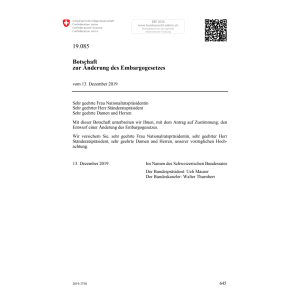BO Änd. des Embargogesetzes 19.085