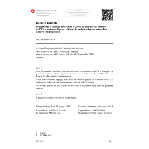 DF credito quadro migrazione