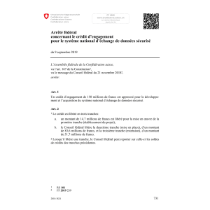 AF crédit sys. national données sécurisé
