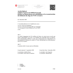 AF financem. reconstruct. bâtim. Genève