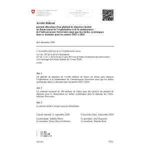 AF financ. infra. ferroviaire 2021–2024
