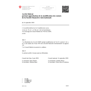 Af Société financière internationale