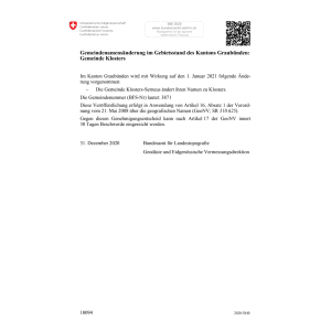 BBl 2020 Nr 57