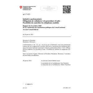 Init. parl. procédure d`asile