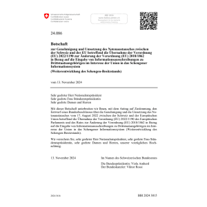 Bo Notenaustausch Schweiz und EU 24.086