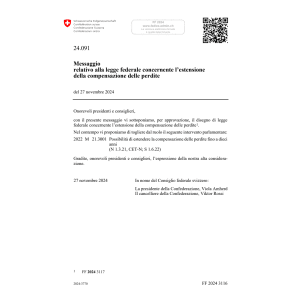 M estensione compensazione perd. 24.091