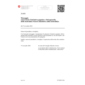 Iniziativa sulla neutralità 24.092
