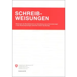 Schreibweisungen