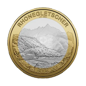 Rhonegletscher, conio normale