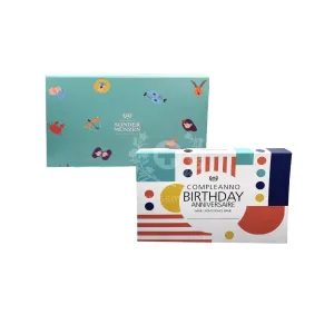 Set Anniversaire 2024, multicolore