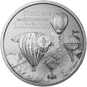 Swiss Aviation, uncirculated