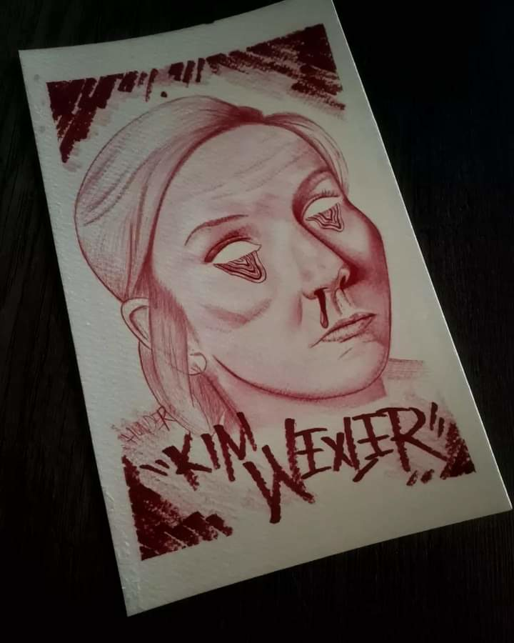 "Wexler" bolígrafo sobre fabriano