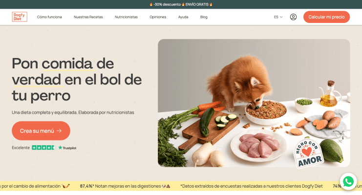 Opiniones de Dogfy Diet, ¿es confiable en 2024? 🐕