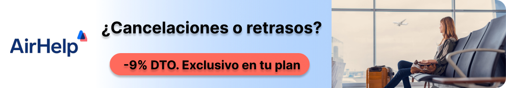 Descuento exclusivo del 9% en planes Airhelp