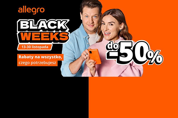 Allegro: Najlepsze Oferty Black Weeks i Black Friday