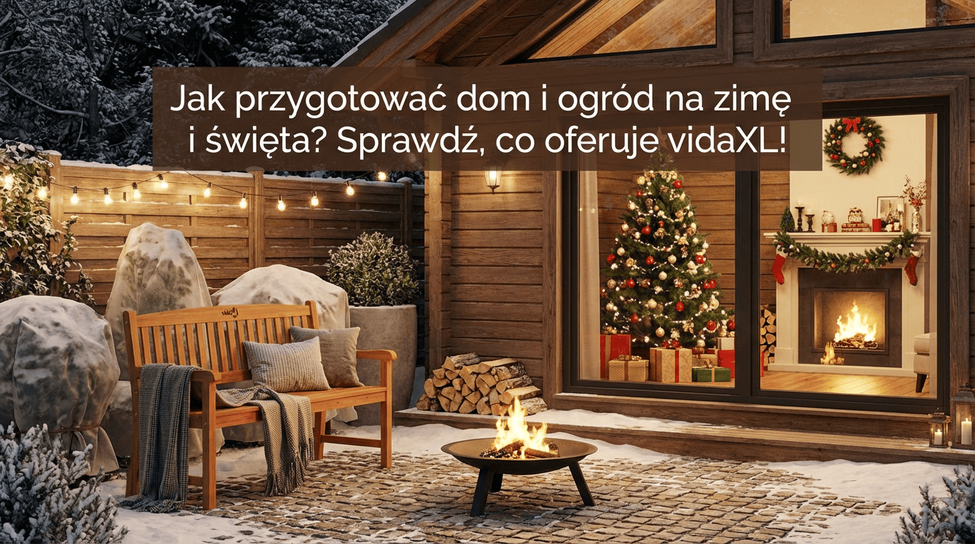Jak przygotować dom i ogród na zimę i święta? Sprawdź, co oferuje vidaXL!