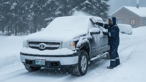 Как быстро и правильно очистить машину от снега: пошаговое руководство