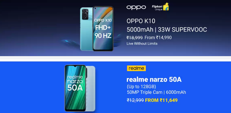 Flipkart Offers & Deals of the Day - Get Best Discounts on Mobiles,  Electronics, Fashion & Home etc.