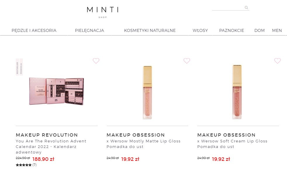 Najlepsze oferty: Minti Shop Kod Rabatowy i Promocje