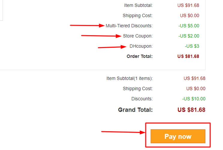 Imágen 6: Use el Cupón Dhgate Imágen 6: Ofertas verificadas - Cupones Dhgate