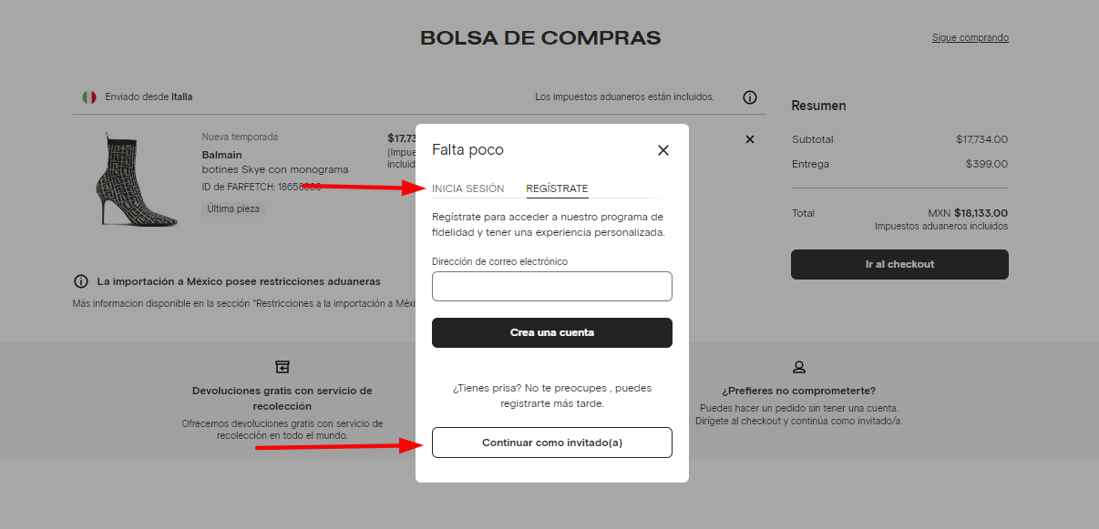 Imágen 4: Use el Cupón Farfetch Imágen 4: Ofertas verificadas - Cupones Farfetch
