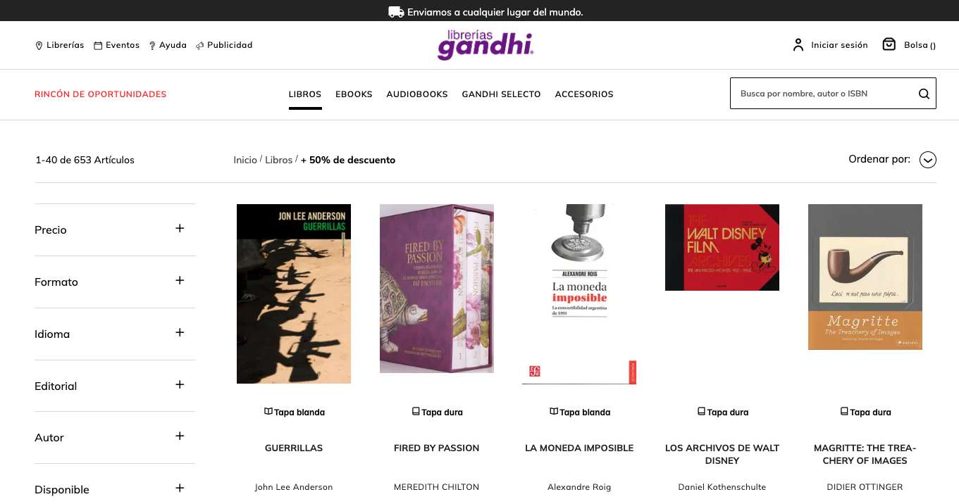 Imágen 11: Use el Cupón Gandhi Imágen 11: Ofertas verificadas - Cupones Gandhi
