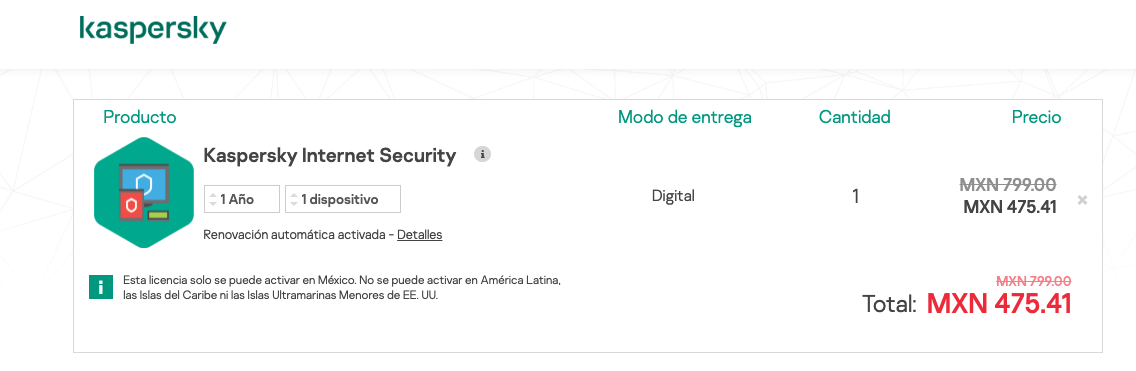 Imágen 8: Use el Cupón Kaspersky Imágen 8: Ofertas verificadas - Cupones Kaspersky