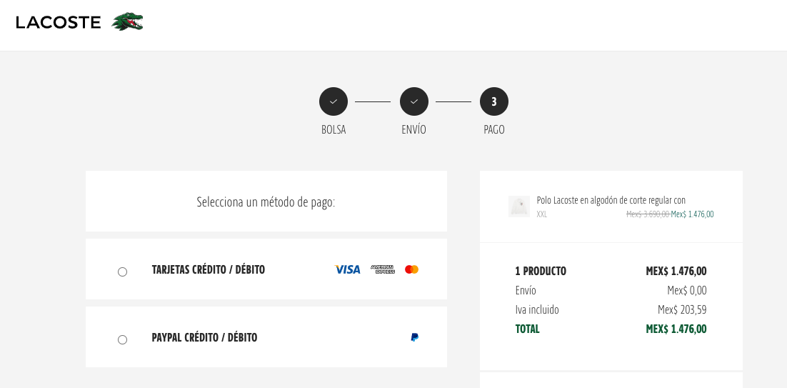 Imágen 8: Use el Cupón Lacoste Imágen 8: Ofertas verificadas - Cupones Lacoste