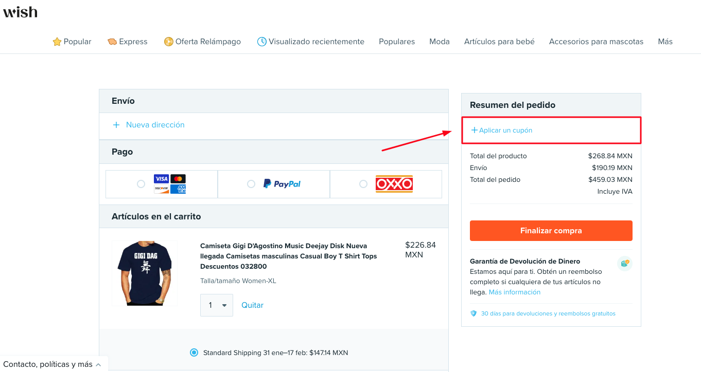 Imágen 6: Use el Cupón Wish Imágen 6: Ofertas verificadas - Cupones Wish