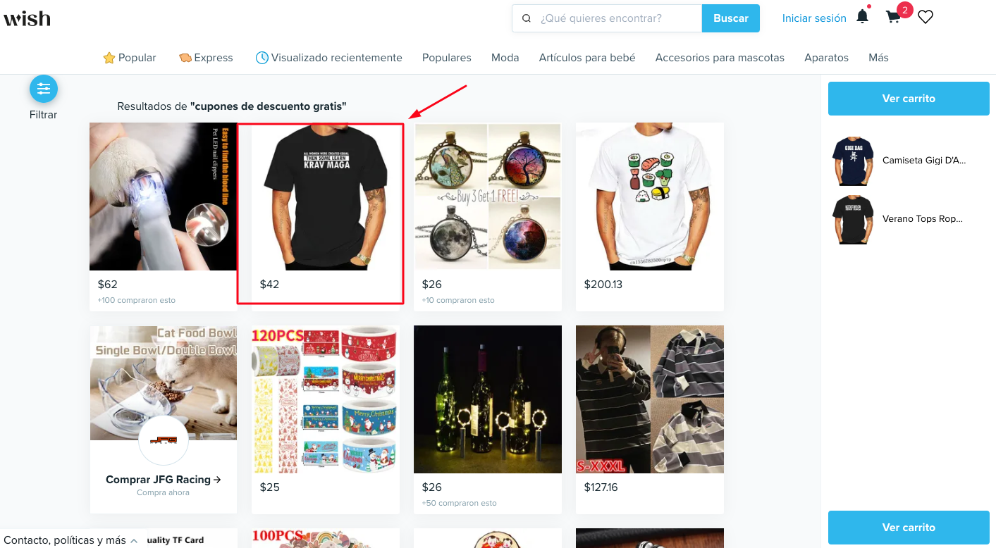 Imágen 4: Use el Cupón Wish Imágen 4: Ofertas verificadas - Cupones Wish